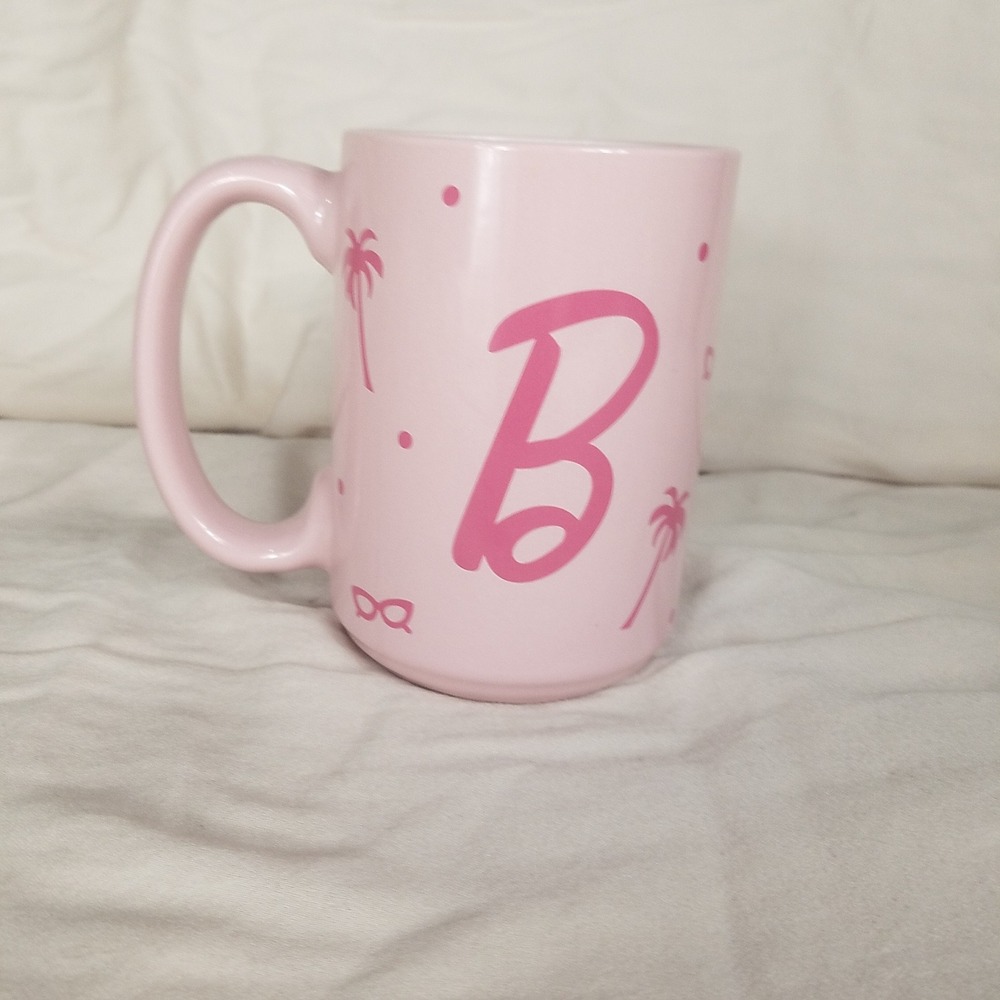 Zak‎ Designs Barbie Coffee Mug Womens OS Pink New Ready Set Glow 15294-2